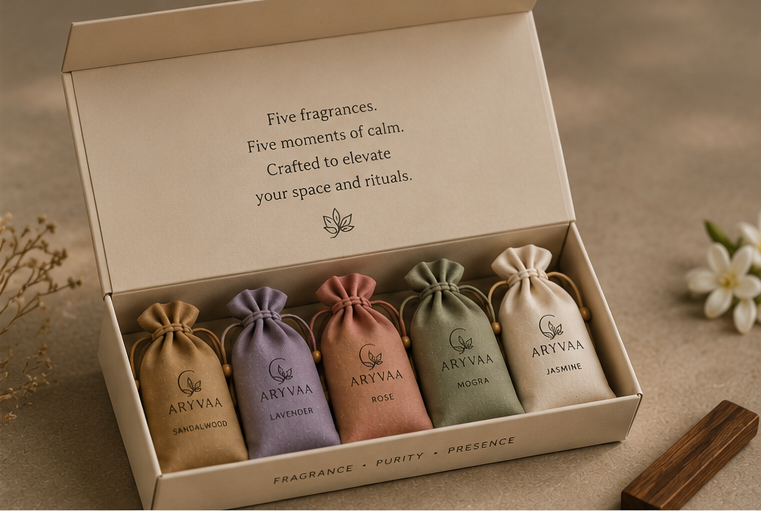 ARYVAA Premium Camphor Home/Car Diffuser Trial Pack