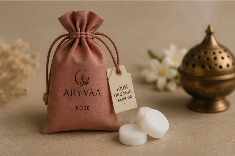 ARYVAA Premium Camphor Home/Car Diffuser Trial Pack